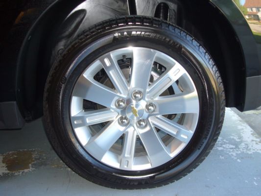 Tire Dressed with Meguiars Hyper Dressing