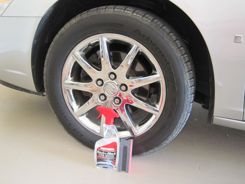 Review: Mothers NEW Back to Black Tire Shine - ClubLexus - Lexus Forum  Discussion