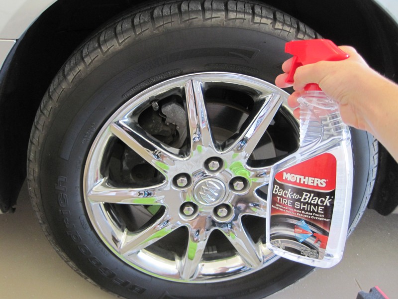 Review: Mothers Back to Black Tire Shine