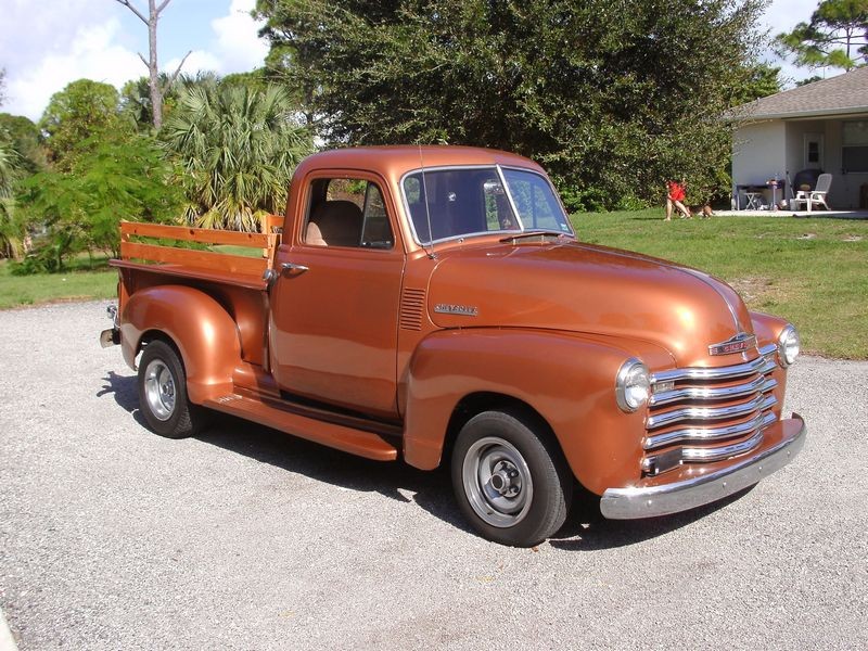 And his 1952 Chevy Pickup And this ULTRA RARE 1949 Chevy Carryall 