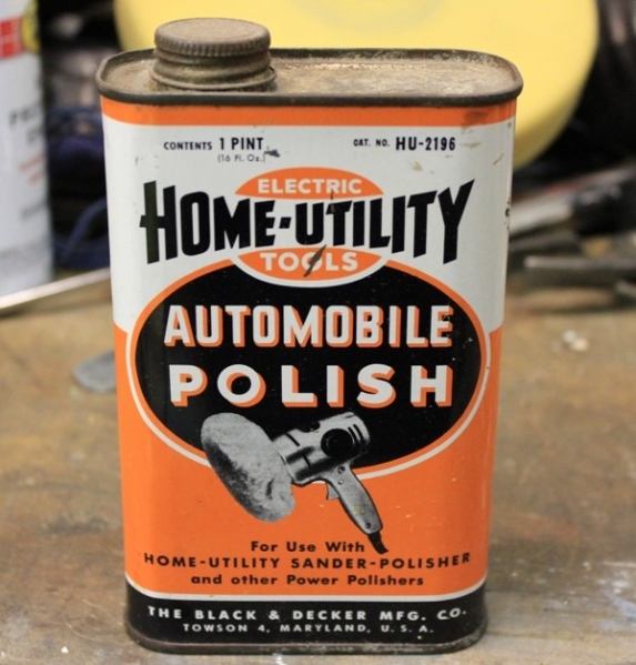 Vintage Black and Decker Automotive Polish w/polisher!