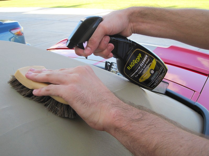 Review: RaggTopp Vinyl Convertible Top Cleaner & Protectant Kit