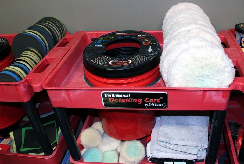 Mikes recommended buffing pads for the Flex PE14