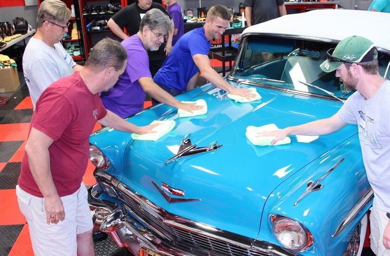 1956 Chevy Bel Air Convertible Detailing Class with Mike Phillips