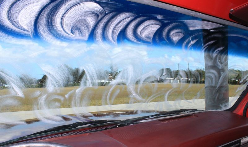 Brilliant Glaze on Inside of Windshield - Interior Cleaning & Care - Adams  Forums