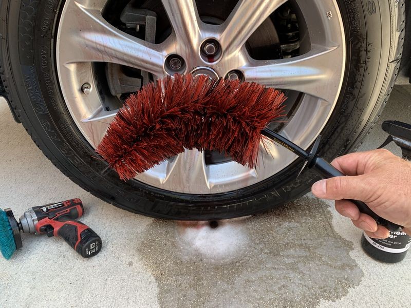 Must Have Wheel Cleaning Brushes that make cleaning wheels fast