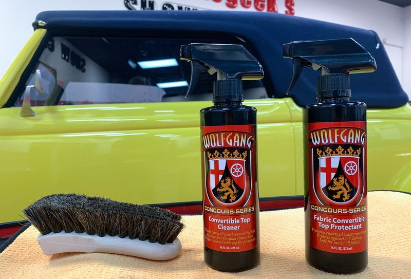 Review Wolfgang Convertible Top Cleaner and Fabric Convertible Top  Protectant