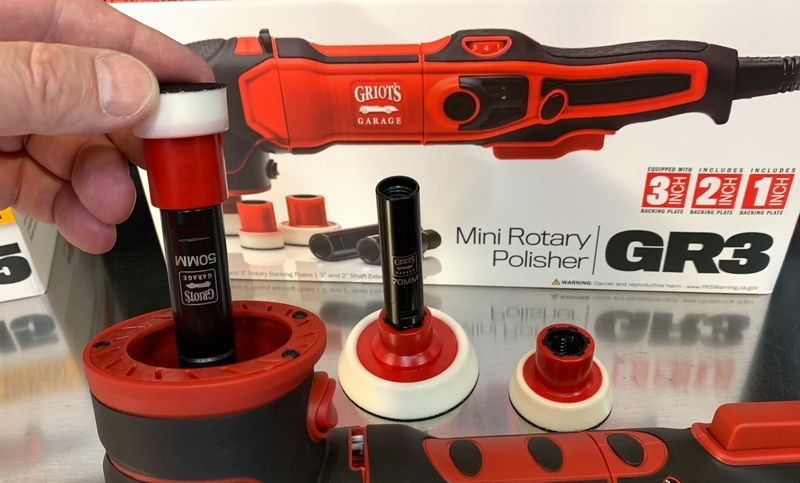 Griots Garage GR3 Mini Rotary Polisher Complete Kit