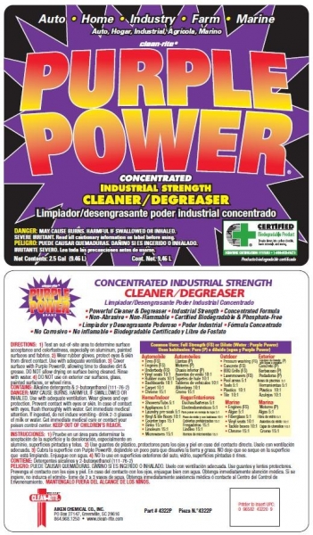 purple power degreaser - Page 2