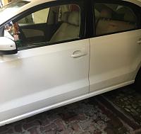 Paint discolouration of White Car-image-2-vento-jpg