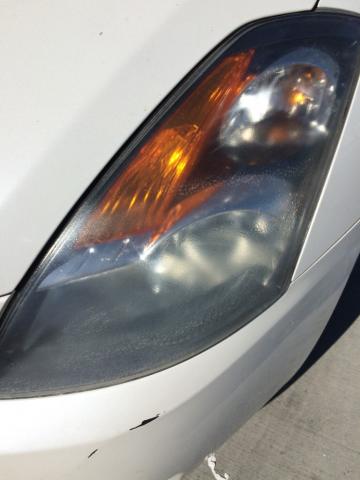 Headlight clear coat cracking : r/auto