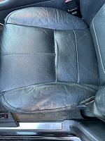 20 year old car. Can this be wet sanded out or needs a repaint? Also, leather seat tear? Pics included.-b40cf3ea-d794-4ad1-9810-70c7984aab1e-jpg