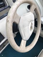 Boat cleaner &amp; restore Sun damage-steering-jpg