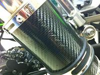 Carbon fiber slip on exhaust-image-jpg