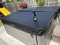 Marine 31 Vinyl Protectant on Hot Tub cover. Great Stuff-img_0004-jpg