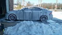 2016 Lexus is350 f-sport snow shovel damage!-fb_img_1455142891801-jpg