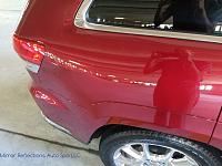 Mirror Reflections Auto Spa doing paint correction on Grand Cherokee straight from dealership-l-jpg