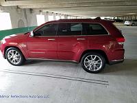 Mirror Reflections Auto Spa doing paint correction on Grand Cherokee straight from dealership-m-jpg