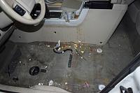 A Trashed Mercury Mariner brought back to life-driver-floor-before-jpg