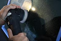 BMW 335 - Glass polishing (CARPRO Glass Polishing Kit) :: Steel wool scratches-img_5549-jpg