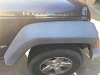 My First Production Freebie Detail - 2007 Jeep Rubicon-wheel-fender-before-jpg