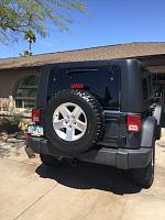 My First Production Freebie Detail - 2007 Jeep Rubicon-rear-after-jpg