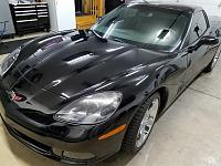 Black Corvette Full Detail and 1 Step with 50/50 pics-c6-jpg