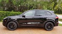 2015 Black Porsche Cayenne Correction with FG400 and Polish Angel Master Sealant-cayenne01-jpg