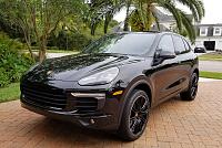 2015 Black Porsche Cayenne Correction with FG400 and Polish Angel Master Sealant-cayenne1-jpg