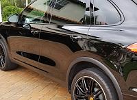 2015 Black Porsche Cayenne Correction with FG400 and Polish Angel Master Sealant-cayenne7-jpg