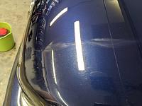 2008 Honda CRV - Never had a wax a single coat of wax or sealant!-test-spot-hood-jpg
