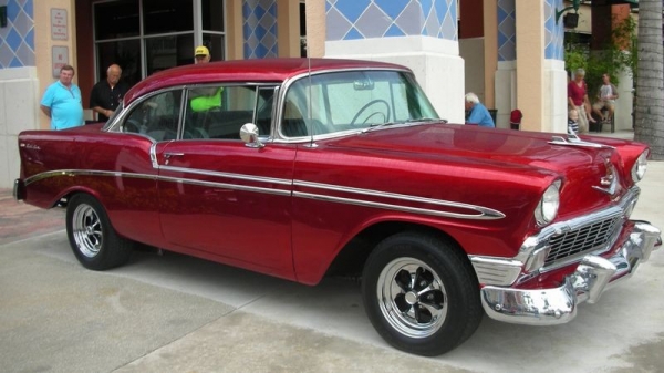 1956 Chevy detailed by Mike Phillips
