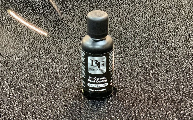 BLACKFIRE Pro Ceramic Paint Coating Black Edition How-To & Review by Mike  Phillips