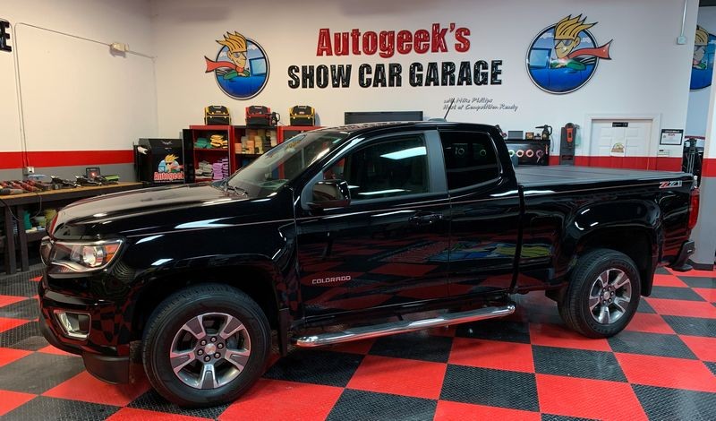 2018 Chevy Colorado Z71 Pickup Truck before treatment.