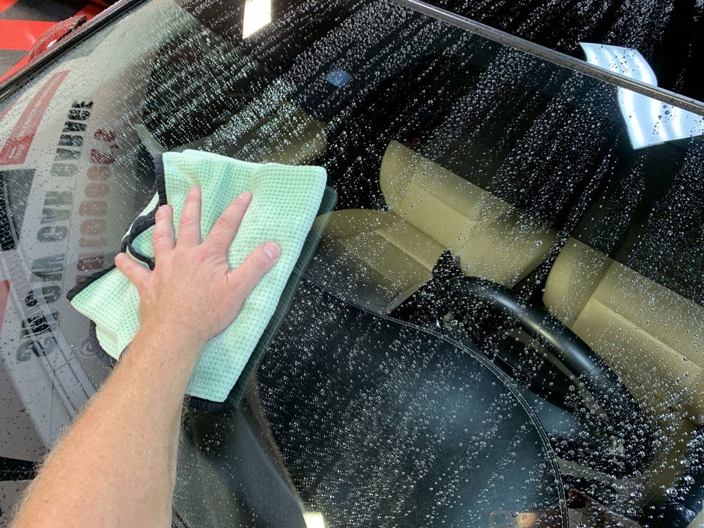 DP Ceramic Wash makes it easier to dry the surface.
